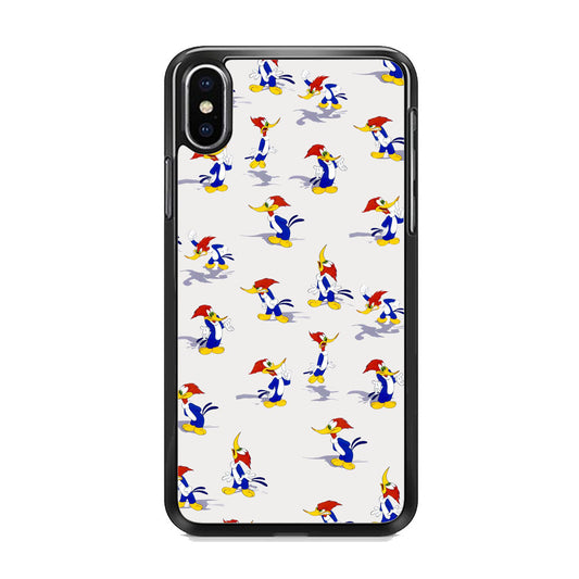 Woody Woodpecker Sticker Character iPhone Xs Case
