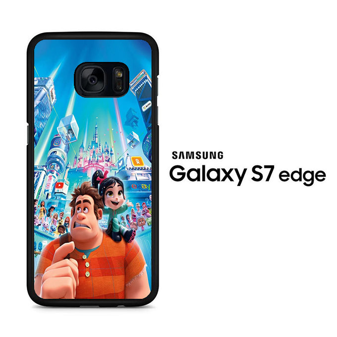 Wreck It Ralph And Vanellope Disney Samsung Galaxy S7 Edge Case