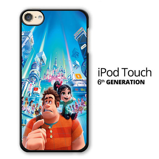 Wreck It Ralph And Vanellope Disney iPod Touch 6 Case - Ezzystore