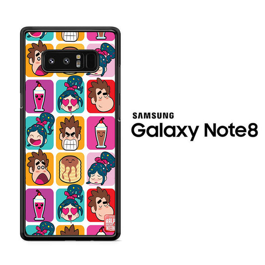 Wreck It Ralph Wallpaper Samsung Galaxy Note 8 Case