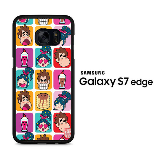 Wreck It Ralph Wallpaper Samsung Galaxy S7 Edge Case