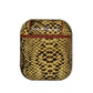 Skin Animal Snake PU Leather Protective Case Cover For Apple Airpods