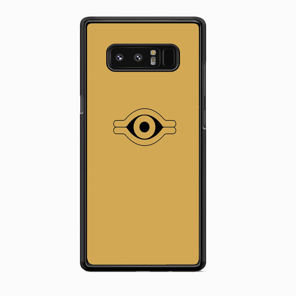 Yu Gi Oh Millenium Eye Gold Samsung Galaxy Note 8 Case