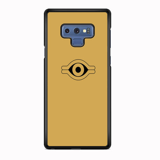 Yu Gi Oh Millenium Eye Gold Samsung Galaxy Note 9 Case