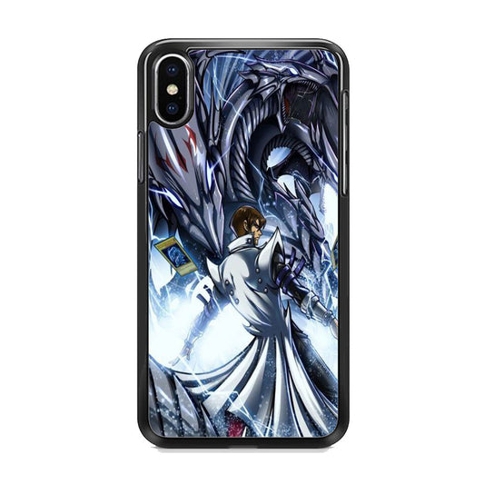 Yu Gi Oh Seto Kaiba Blue Eyes iPhone Xs Case