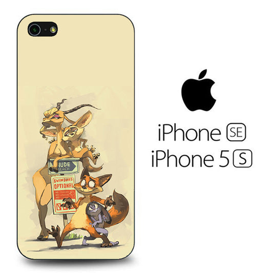 Zootopia Nick And Gazelle iPhone 5 | 5s Case