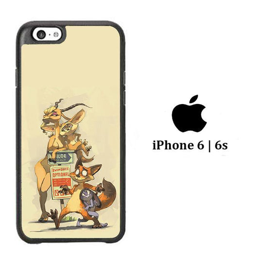 Zootopia Nick And Gazelle iPhone 6 | 6s Case - ezzyst
