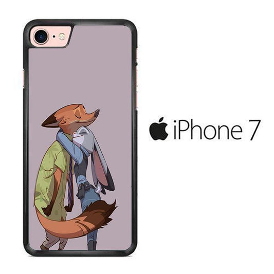 Zootopia Nick Love Hug Pose iPhone 7 Case - ezzyst