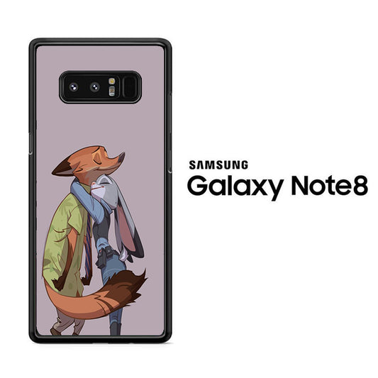 Zootopia Nick Love Hug Pose Samsung Galaxy Note 8 Case