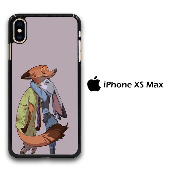 Zootopia Nick Love Hug Pose iPhone Xs Max Case