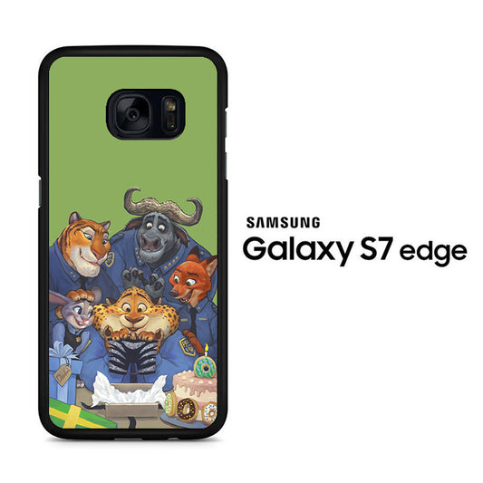 Zootopia Police Samsung Galaxy S7 Edge Case