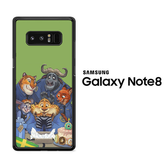 Zootopia Police Samsung Galaxy Note 8 Case