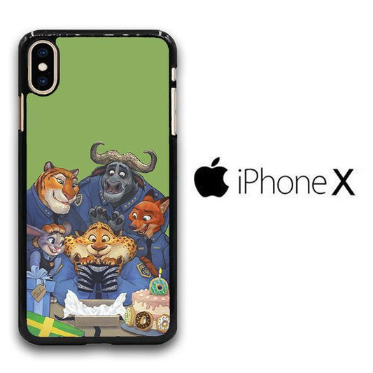 Zootopia Police iPhone X Case - ezzyst