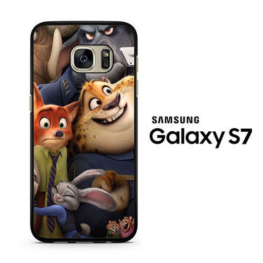 Zootopia Wallpaper Samsung Galaxy S7 Case