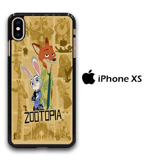 Zootopia Wallpaper Nick iPhone Xs Case