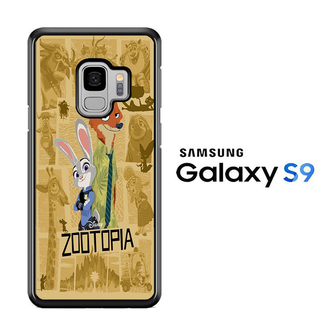Zootopia Wallpaper Nick Samsung Galaxy S9 Case