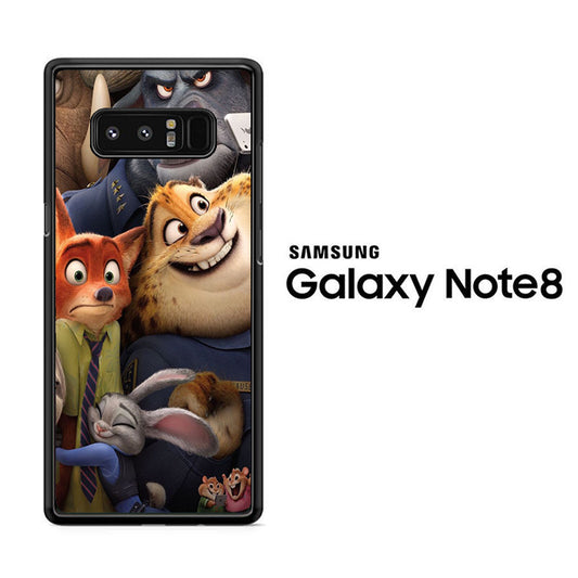 Zootopia Wallpaper Samsung Galaxy Note 8 Case