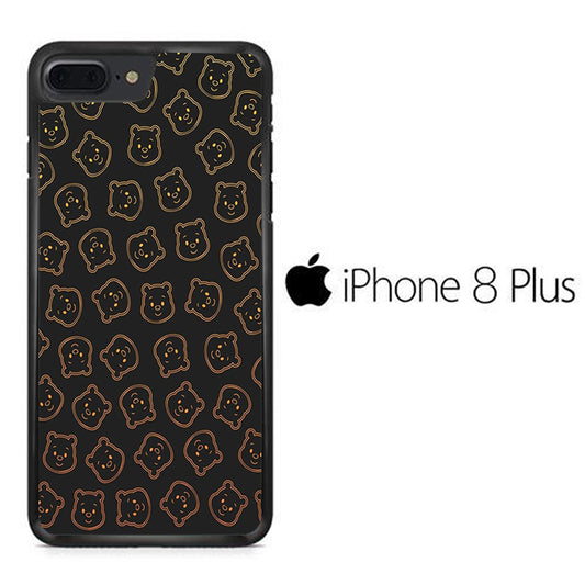 Winnie The Pooh Head iPhone 8 Plus Case